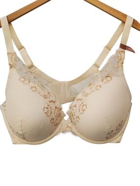 NWT Ambriella 42DDD Embroidered Lace Pad Push Up Underwire Bra